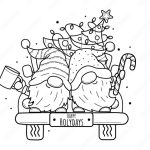 Animated christmas coloring pages