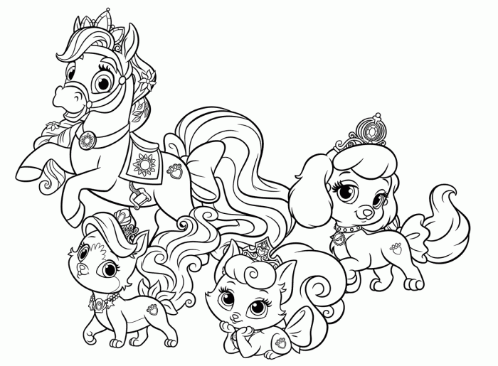 Disney animal coloring pages