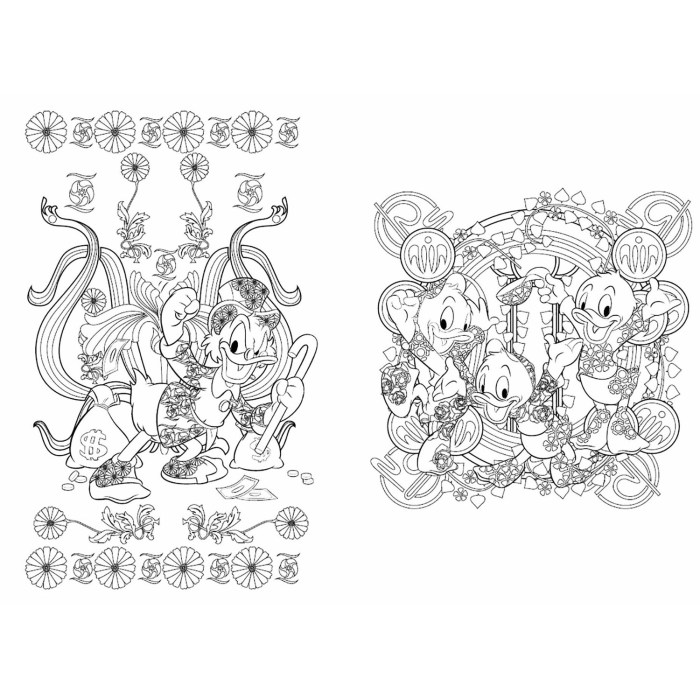 Disney printable coloring book