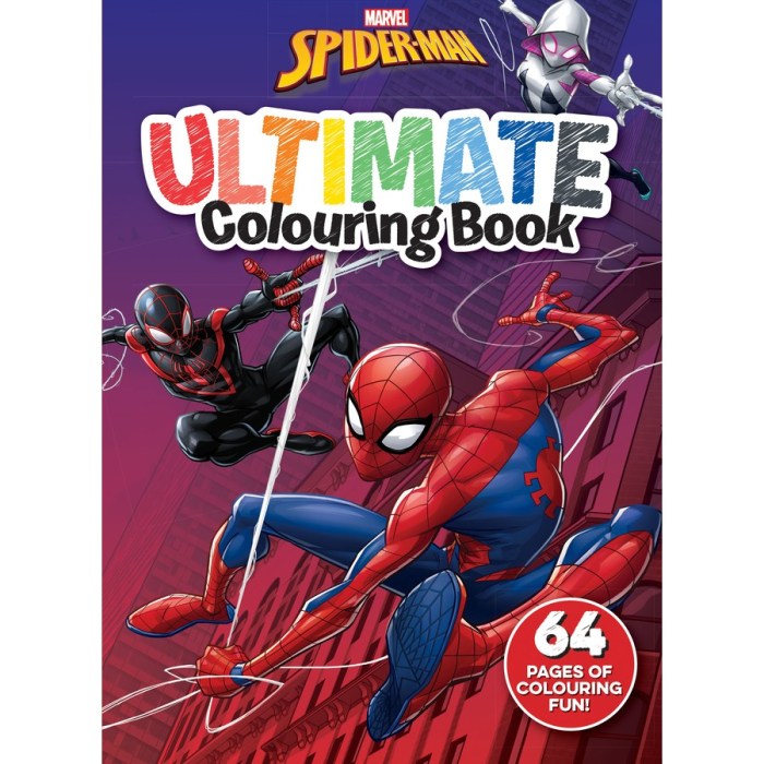 Spider man coloring book