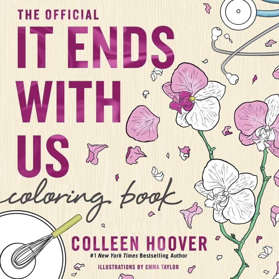 It ends with us coloring book