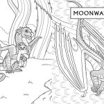 Wings of fire coloring book pages