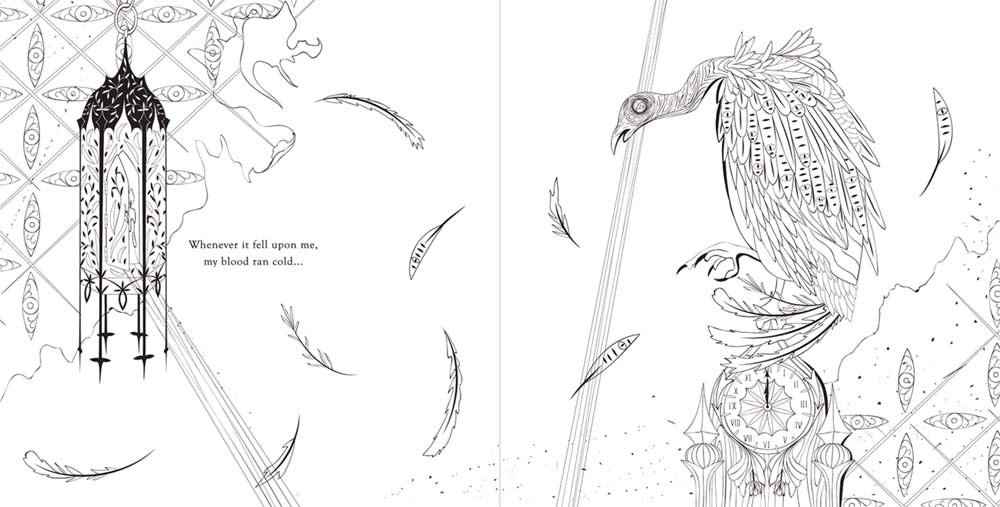 Edgar allan poe coloring book