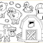 Crayola coloring pages of farm animals