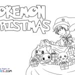 Anime christmas wolves coloring pages