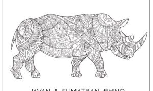 Free endangered animals coloring pages