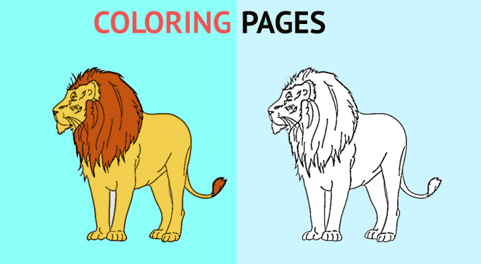 Picture to coloring book page