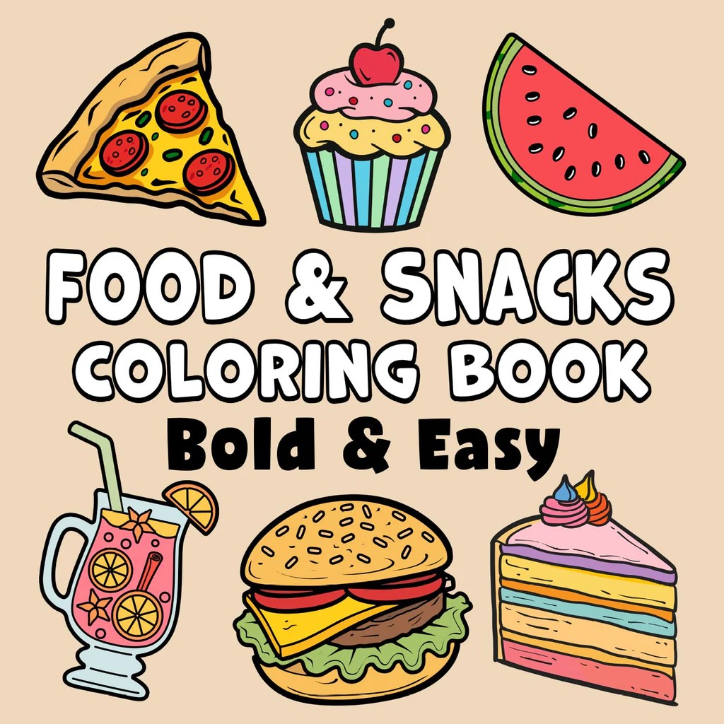 Bold and easy coloring books