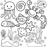 Marine animal coloring pages