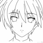 Anime coloring pages baby