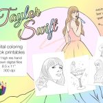 Taylor swift coloring books