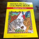 Hidden creatures coloring book