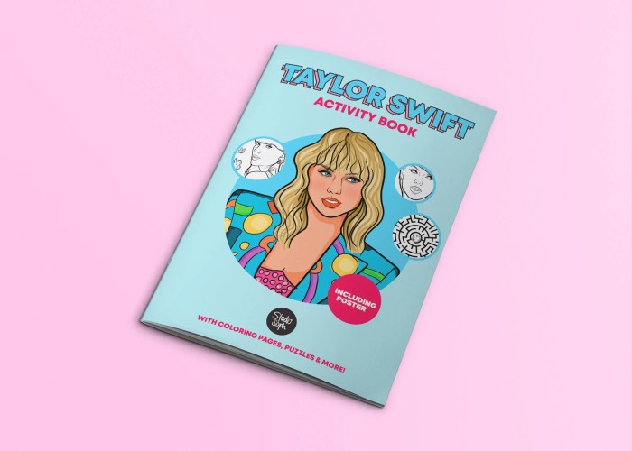 Taylor swift coloring books