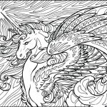 Animal coloring pages with detail