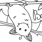 Nocturnal animal coloring pages