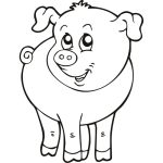 Farm animal coloring pages