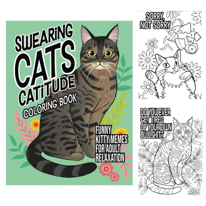 Swear word coloring book