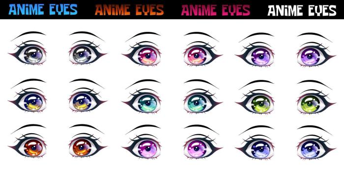 Anime eye coloring tutorial photoshop