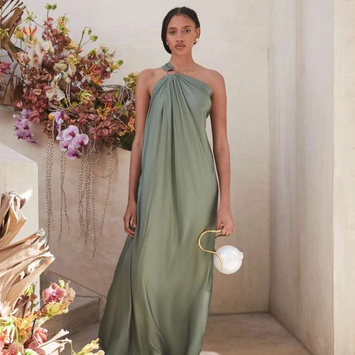 Long dress for formal wedding guest