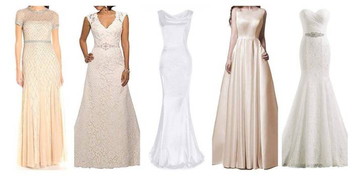 Wedding dresses for second marriage over 40