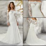 Affordable long sleeve wedding dresses