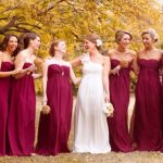 Autumn wedding bridesmaid dresses