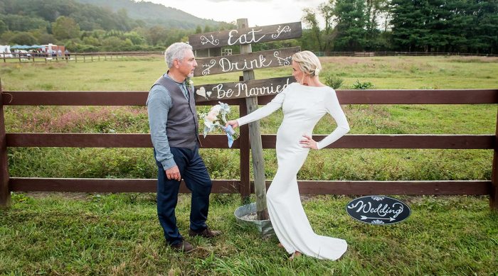 Wedding dress for renewal of vows