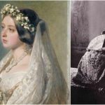 Queen victoria in her wedding dress