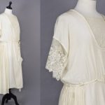 1920 style wedding dress