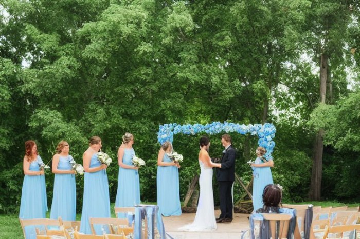 Sky blue dresses for wedding